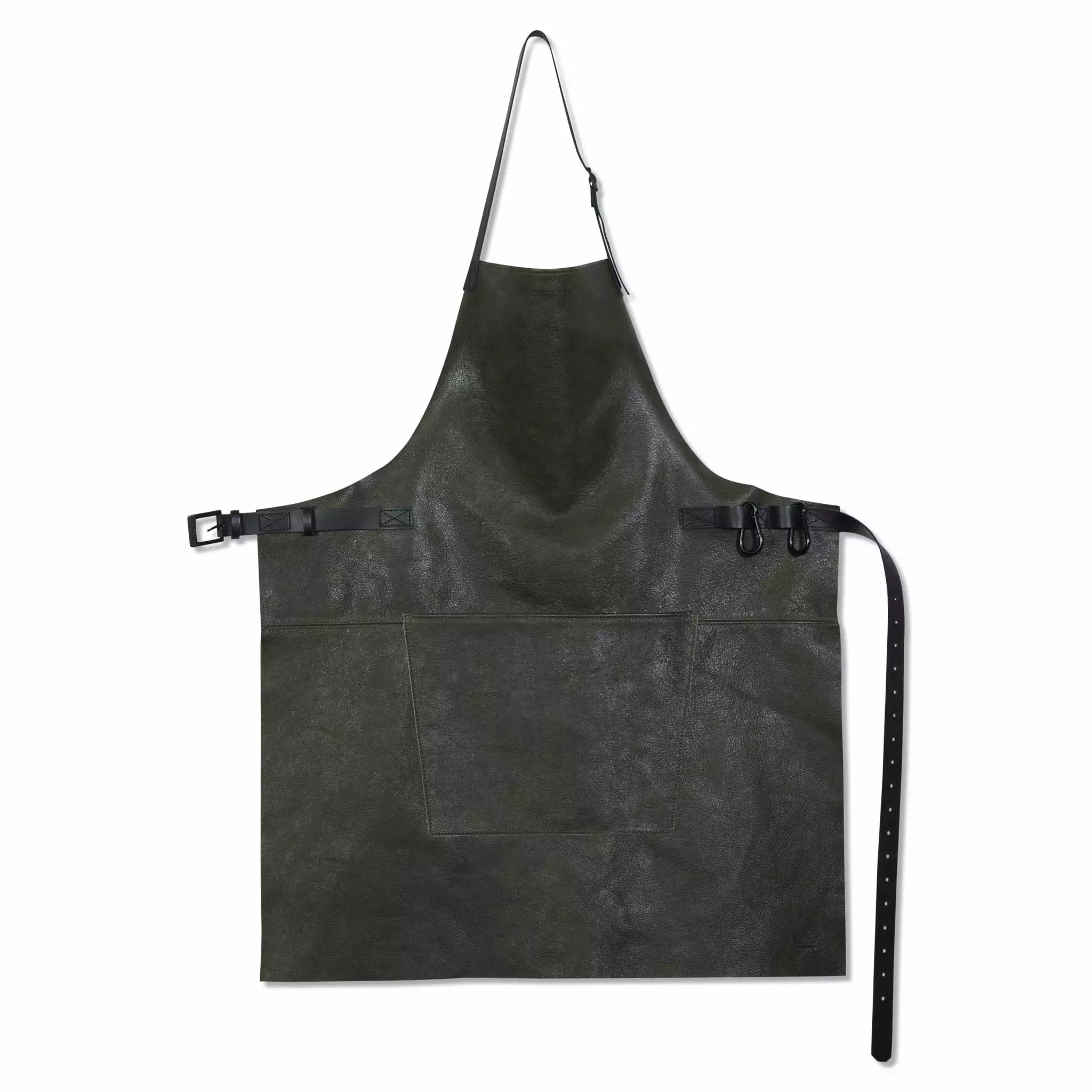 Cookware Dutchdeluxes Leather BBQ Apron In Vintage Grey 3 Cookware Dutchdeluxes Leather BBQ Apron In Vintage Grey