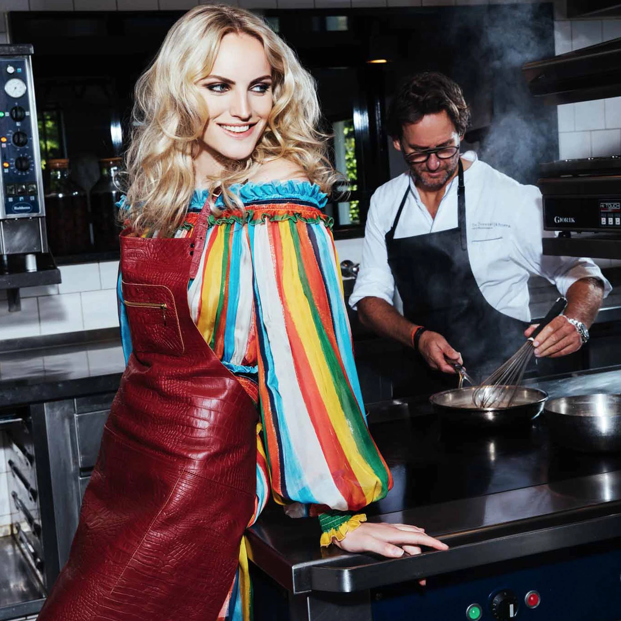 Cookware Dutchdeluxes Leather BBQ Apron In Vintage Grey 7 Cookware Dutchdeluxes Leather BBQ Apron In Vintage Grey