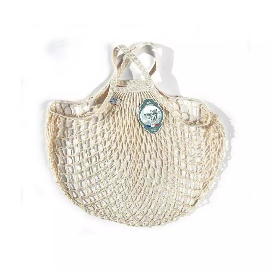 Filt String Bag In Ecru 4 Filt String Bag In Ecru