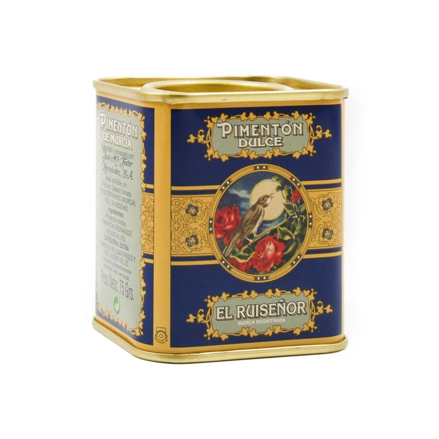 El Ruisenor Sundried Paprika D.O. Murcia Dulce 75g Ingredients 3 El Ruisenor Sundried Paprika D.O. Murcia Dulce 75g Ingredients