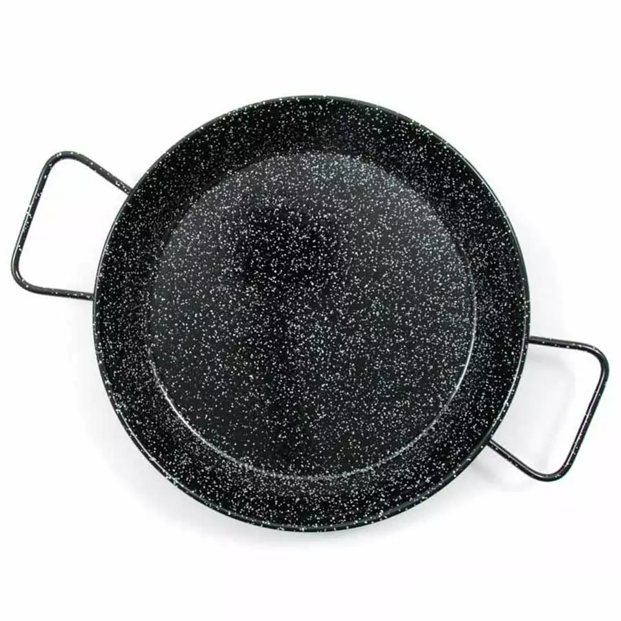 La Ideal Enamelled 12 Person Paella Pan 40cm 3 La Ideal Enamelled 12 Person Paella Pan 40cm