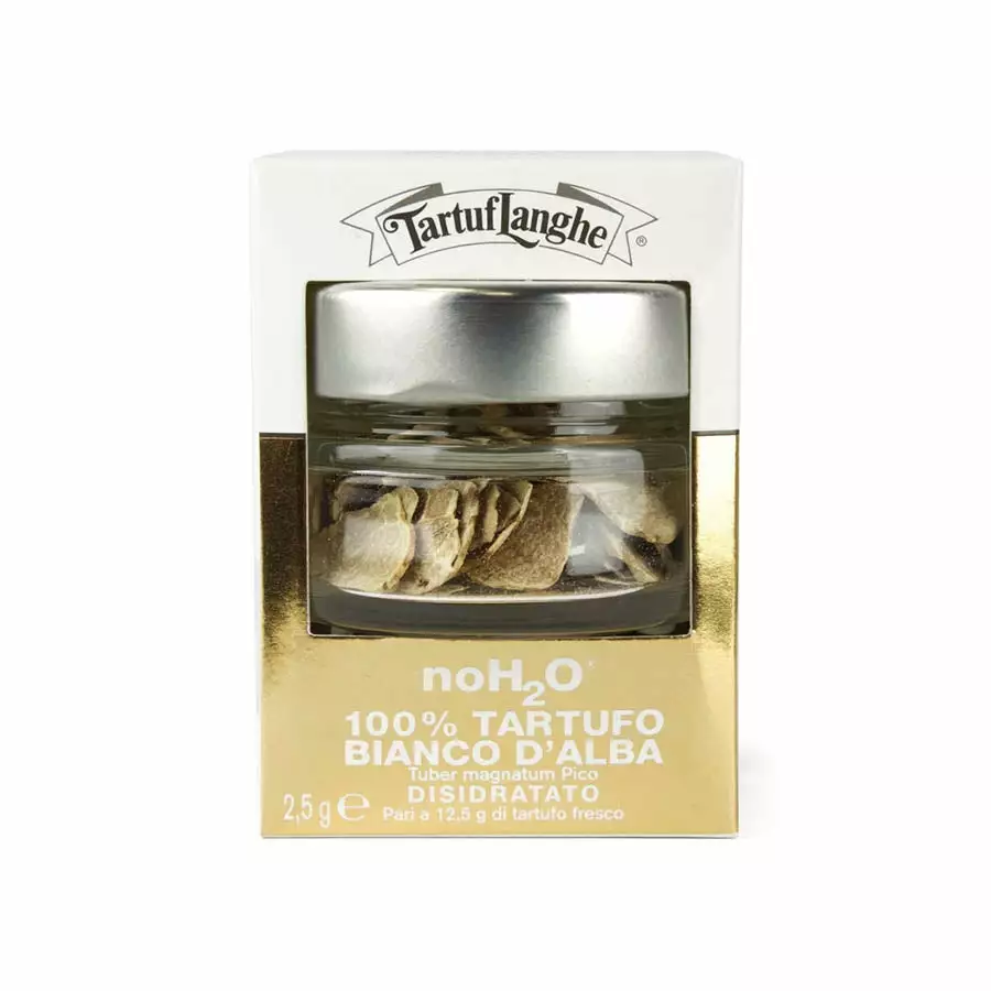 Tartuflanghe Freeze-Dried Alba White Truffle 2.5g Ingredients 3 Tartuflanghe Freeze-Dried Alba White Truffle 2.5g Ingredients