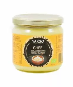 Ingredients Yakso Organic Ghee 300g