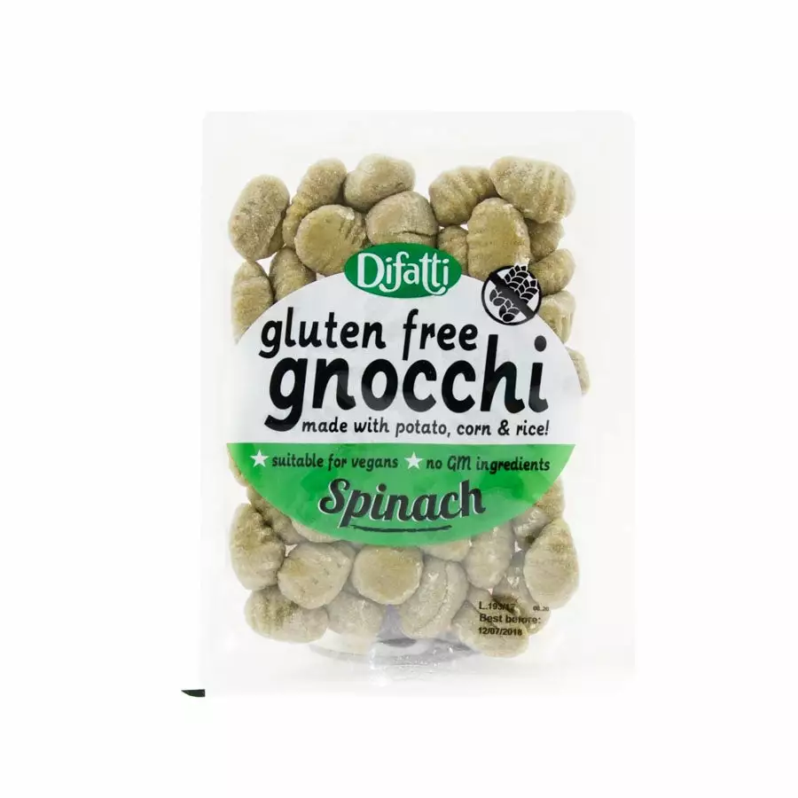 Ingredients Difatti Gluten Free Spinach Gnocchi 250g 3 Ingredients Difatti Gluten Free Spinach Gnocchi 250g