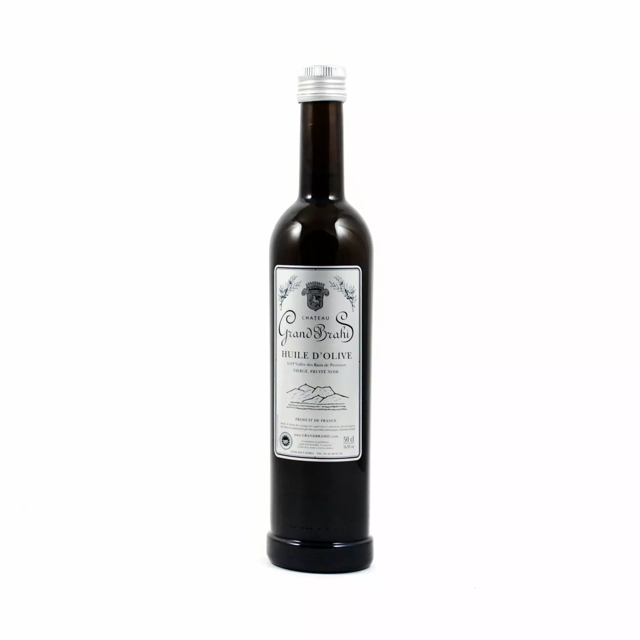 Ingredients Grand Brahis Noir AOP Vallee Des Baux De Provence Extra Virgin Olive Oil 500ml 3 Ingredients Grand Brahis Noir AOP Vallee Des Baux De Provence Extra Virgin Olive Oil 500ml