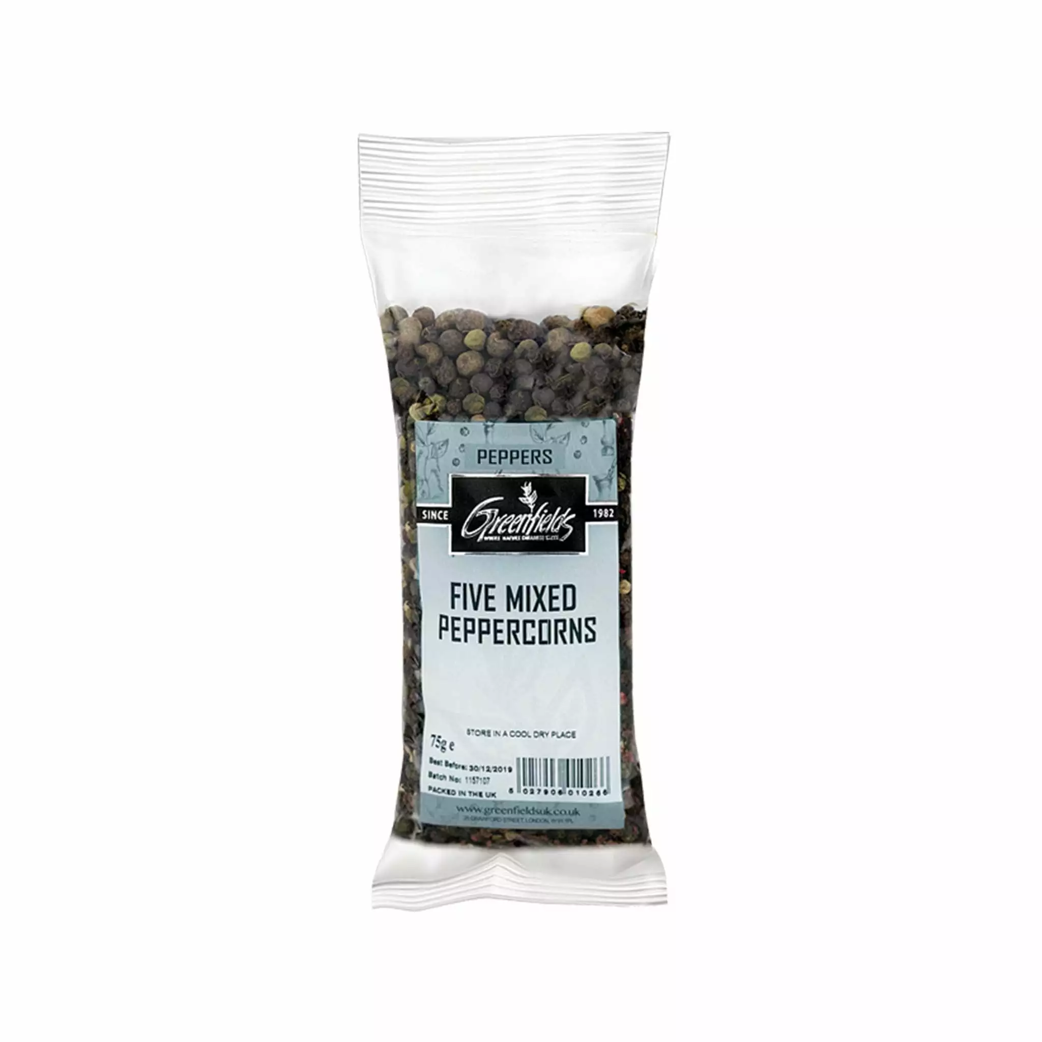 Ingredients Greenfields Five Mixed Peppercorns 5 Ingredients Greenfields Five Mixed Peppercorns