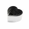 Eddingtons Heart Pastry Cutters Set Set Of 8