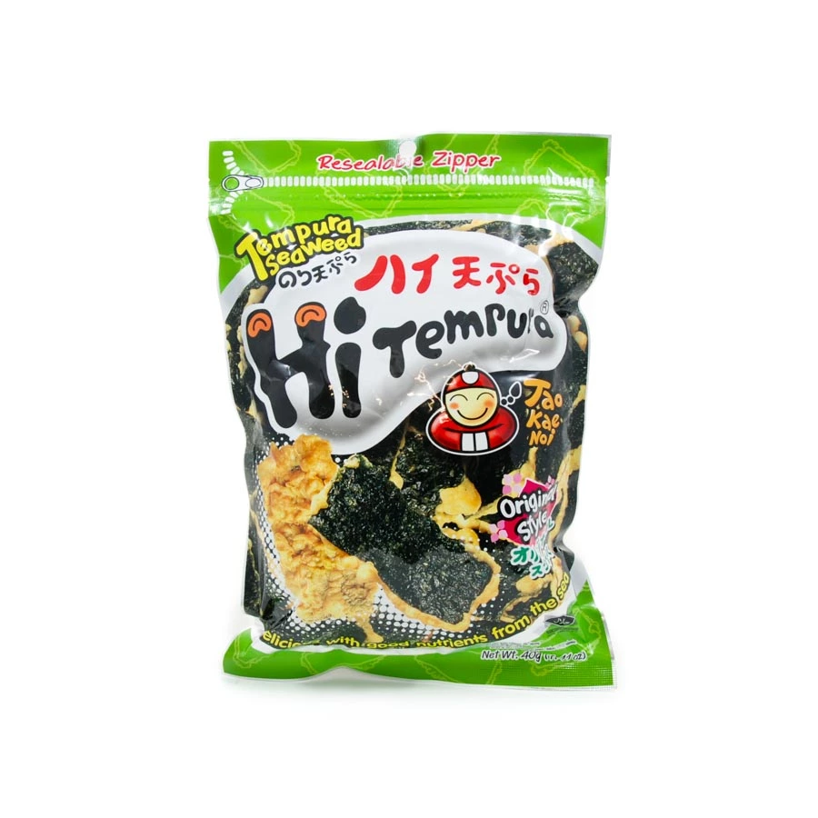 Tao Kae Noi Tempura Seaweed Original 40g 3 Tao Kae Noi Tempura Seaweed Original 40g