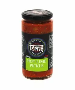 Ingredients Ferns' Hot Lime Pickle 380g