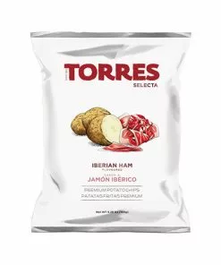Ingredients Torres Iberico Ham Flavour Crisps 150g