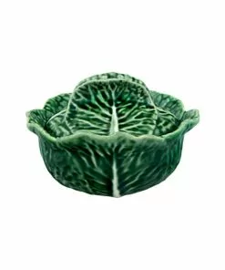 Bordallo Pinheiro Individual Cabbage Leaf Tureen