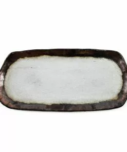 Kiji Stoneware & Ceramics Tableware Kaki Serving & Sushi Plate 36 X 16cm