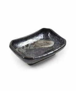 Kiji Stoneware & Ceramics Karasuba-Iro Soy Sauce Dish Tableware