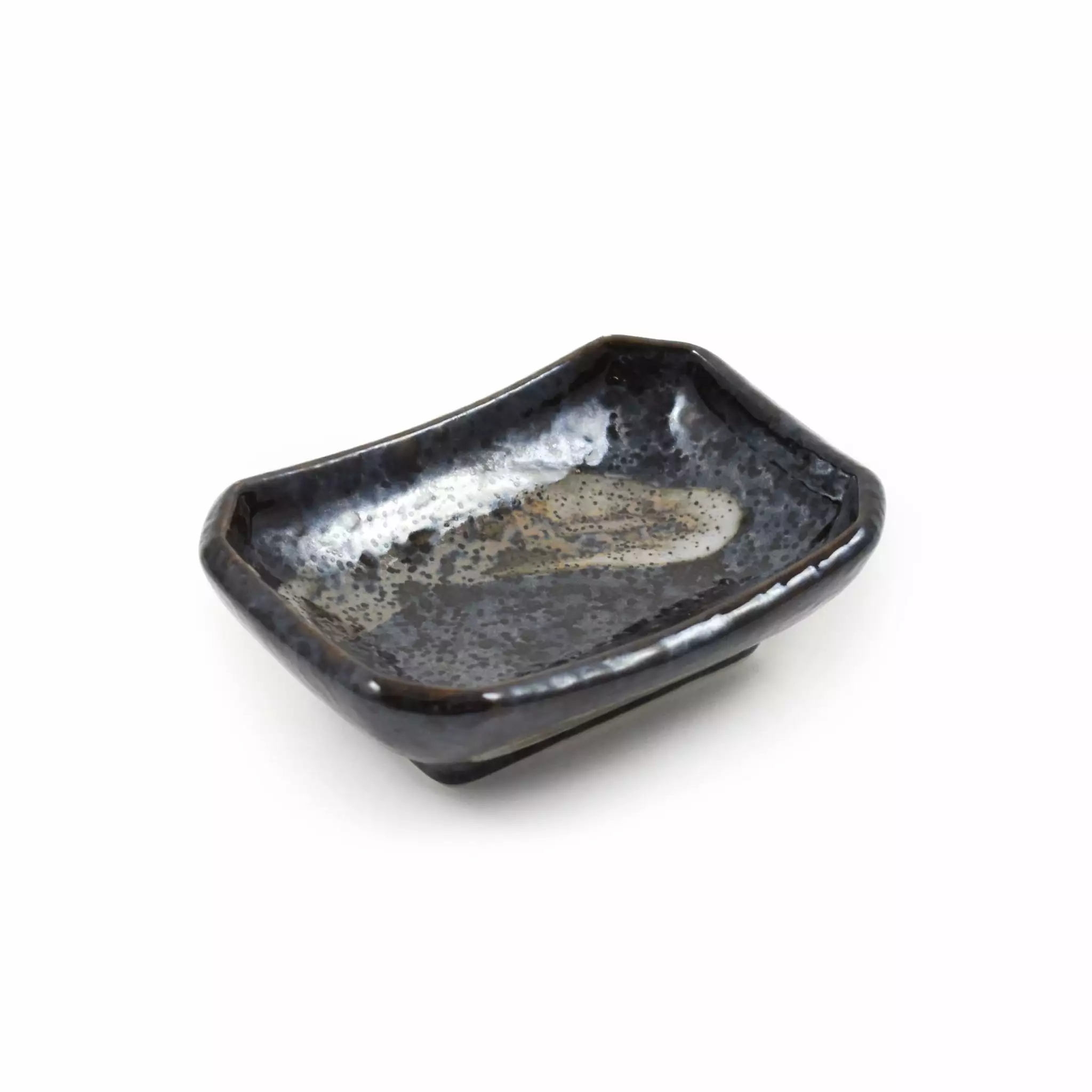 Kiji Stoneware & Ceramics Karasuba-Iro Soy Sauce Dish Tableware 4 Kiji Stoneware & Ceramics Karasuba-Iro Soy Sauce Dish Tableware