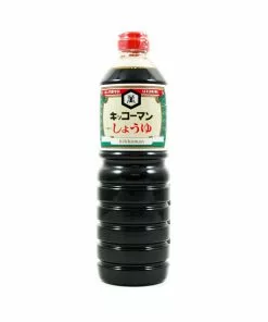Kikkoman Shoyu Dark Soy Sauce 1l Ingredients