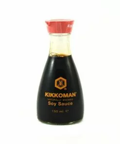 Kikkoman Soy Sauce - Pouring Pot 150ml Ingredients
