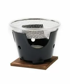 Kiji Stoneware & Ceramics Stainless Steel Basket For Konro Cookware