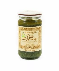 La Favorita Pesto With Genovese Basil DOP Ingredients