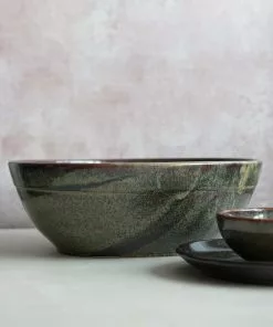 Ceramica Nicola Lagoa Large Handmade Salad Bowl Tableware