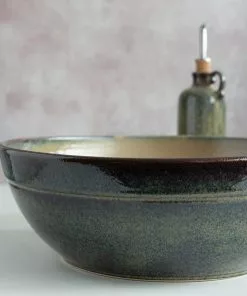 Ceramica Nicola Lagoa Large Handmade Salad Bowl Tableware