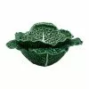 Bordallo Pinheiro Tableware Large Cabbage Leaf Tureen 2 Litre