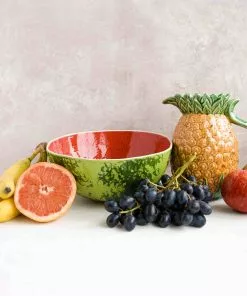 Bordallo Pinheiro Watermelon Salad Bowl 28cm Bordallo Pinheiro 7 Bordallo Pinheiro Watermelon Salad Bowl 28cm Bordallo Pinheiro