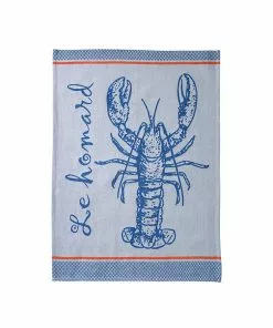 Coucke Kitchen Linen French Tea Towel - Lobster