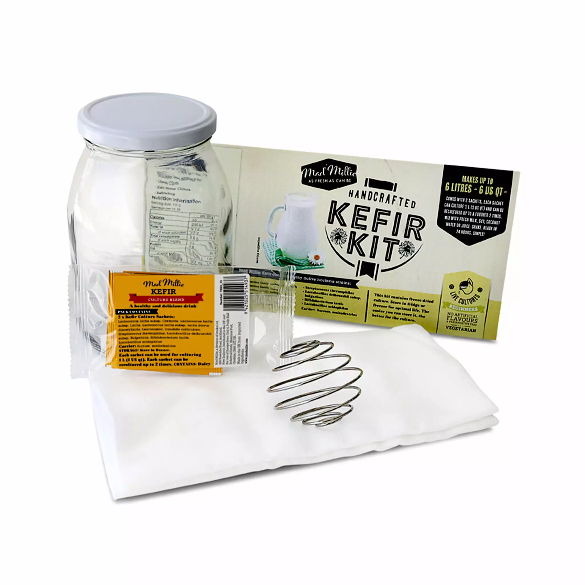 Mad Millie Kefir Kit 4 Mad Millie Kefir Kit