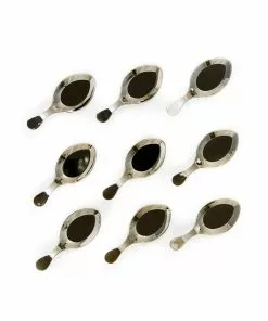 First Pack Tableware Silver Look Oval Spoon Dish X 200