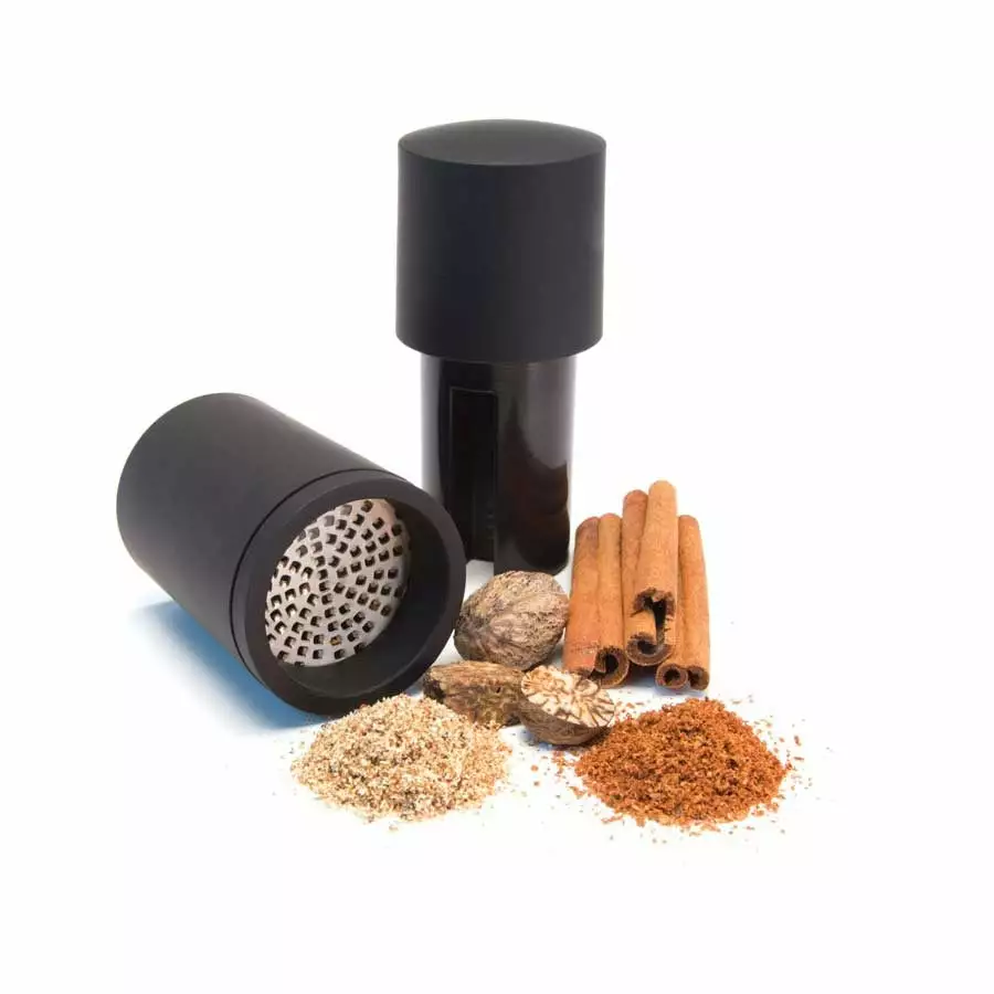 Herbs & Spices Microplane Black Spice Mill 4 Herbs & Spices Microplane Black Spice Mill