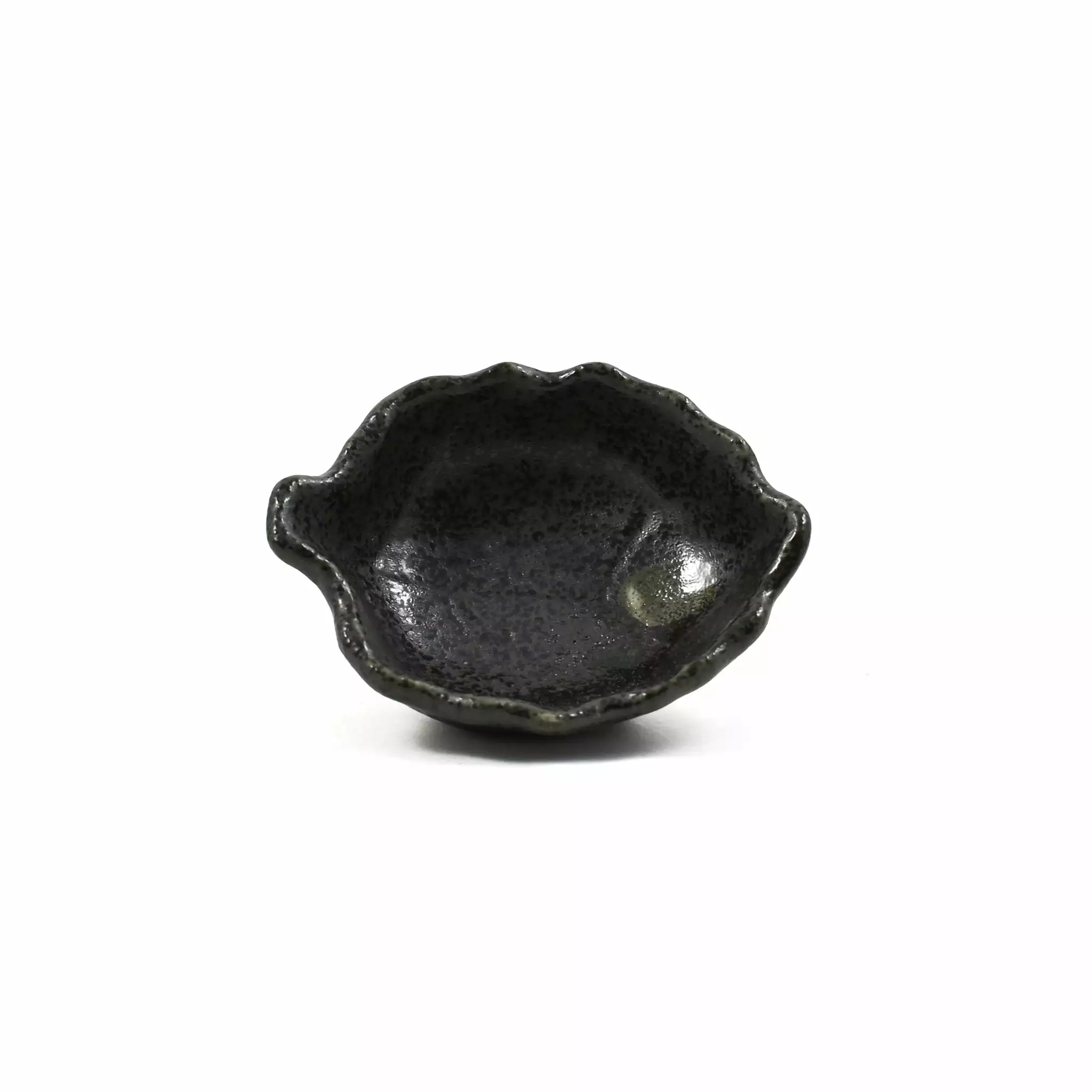 Kiji Stoneware & Ceramics Leaf Sauce Dish 3 Kiji Stoneware & Ceramics Leaf Sauce Dish