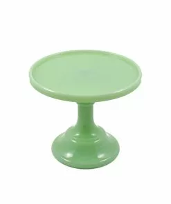 Mosser Glass Jade Milk Glass Cake Stand 11 Mosser Glass Jade Milk Glass Cake Stand