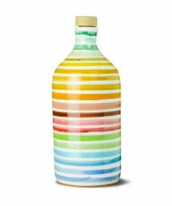 Frantoio Muraglia Intense Fruity Extra Virgin Olive Oil In Rainbow Terracotta Bottle 500ml