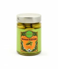 Nicolas Alziari Ingredients Green Lucques Olives 220g
