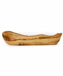 Naturally Med Olive Wood Artisan Bread Holder 40cm Tableware