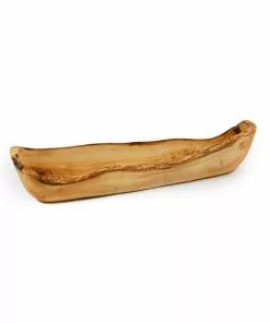 Naturally Med Olive Wood Artisan Bread Holder 40cm Tableware