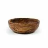 Naturally Med Olive Wood Round Dish 12.5cm 1 Naturally Med Olive Wood Round Dish 12.5cm