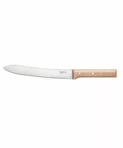 Opinel Bread Knife With Beechwood Handle Cookware