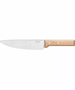 Opinel Parallele Beech Handle Chefs Knife N.118