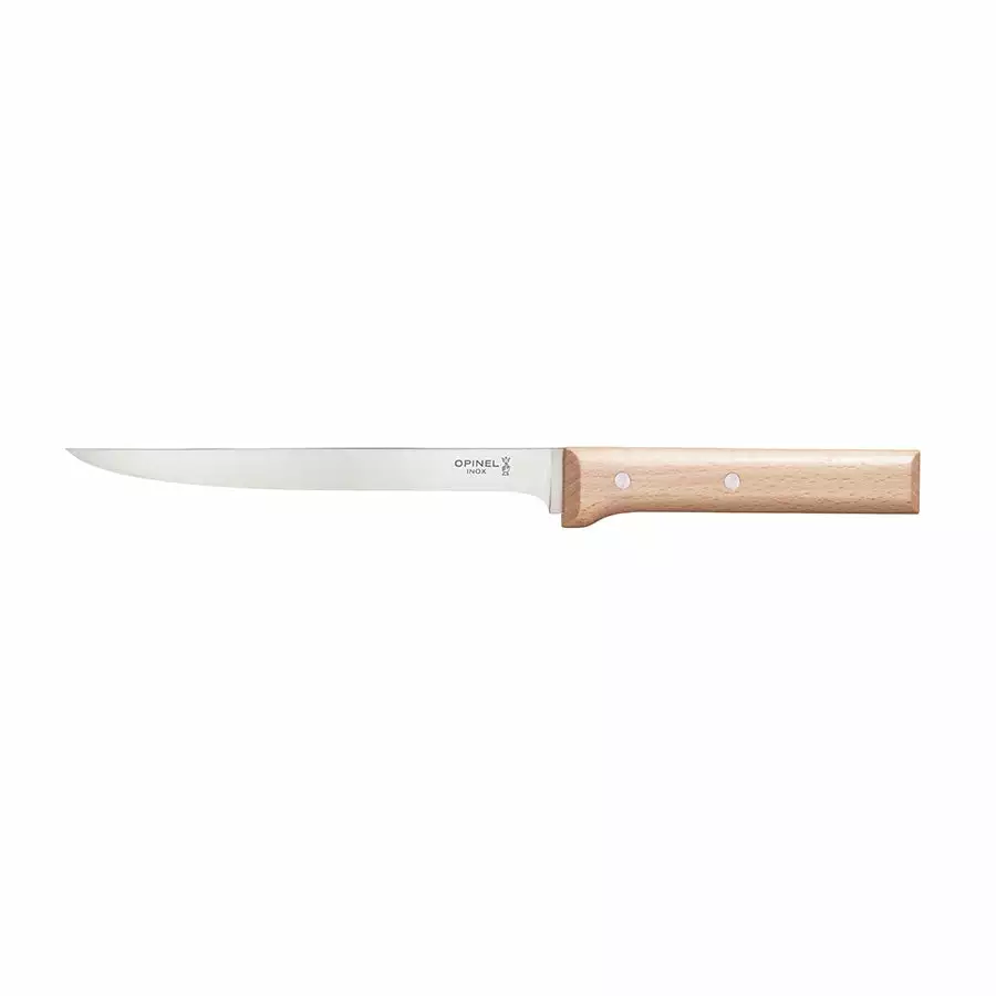 Opinel Parallele Beech Handle Filleting Knife N.121 3 Opinel Parallele Beech Handle Filleting Knife N.121