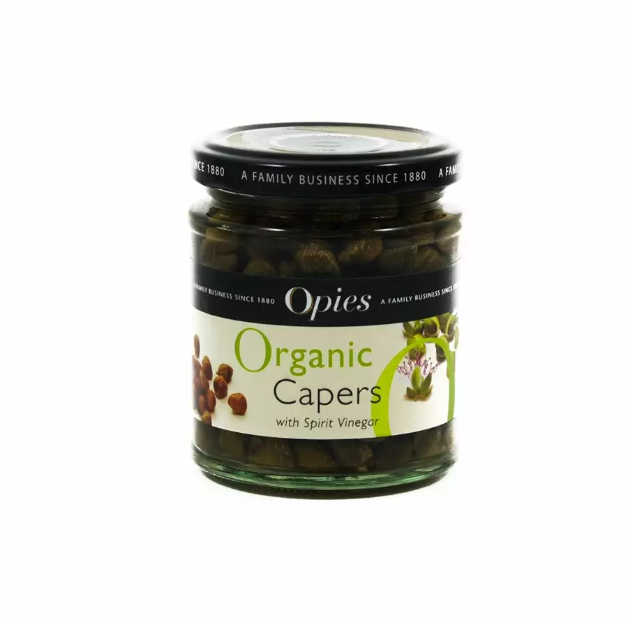 Opies Organic Capers 180g Ingredients 3 Opies Organic Capers 180g Ingredients