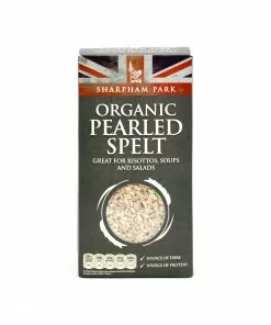 Sharpham Park Organic Pearled Spelt 500g Ingredients