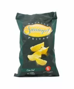 Ingredients Sarriegui Patatas Fritas - Extra Virgin Olive Oil Crisps 150g