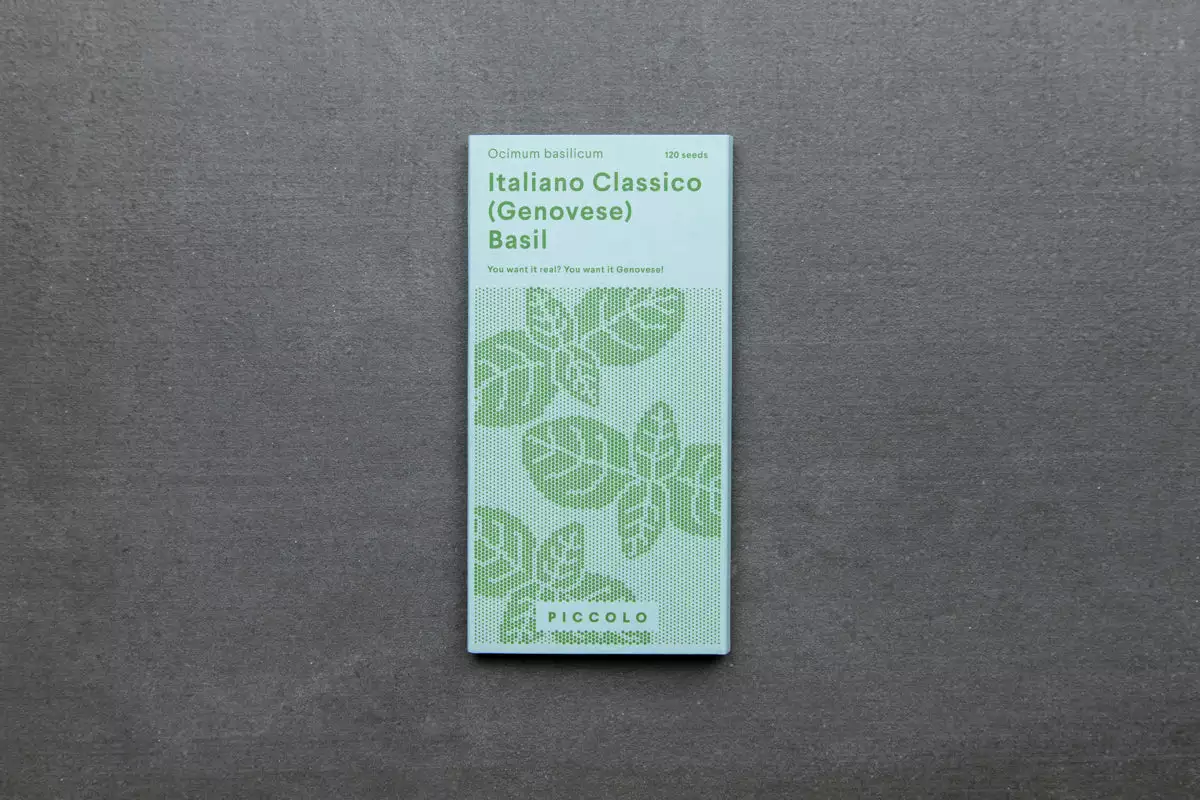 Ingredients Piccolo Genovese Basil Seeds 5 Ingredients Piccolo Genovese Basil Seeds