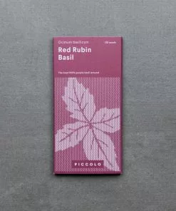 Ingredients Piccolo Red Rubin Basil Seeds