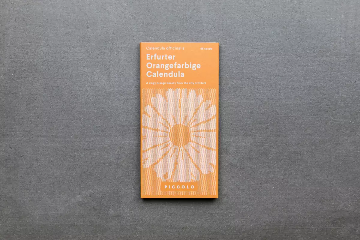 Piccolo Calendula Edible Flower Seeds 5 Piccolo Calendula Edible Flower Seeds