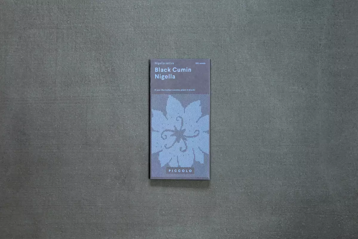 Piccolo Black Cumin Nigella Plant Seeds Ingredients 5 Piccolo Black Cumin Nigella Plant Seeds Ingredients