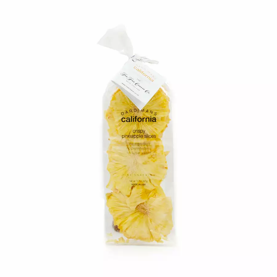 Dardiman's Ingredients Pineapple Crisps 47g 3 Dardiman's Ingredients Pineapple Crisps 47g
