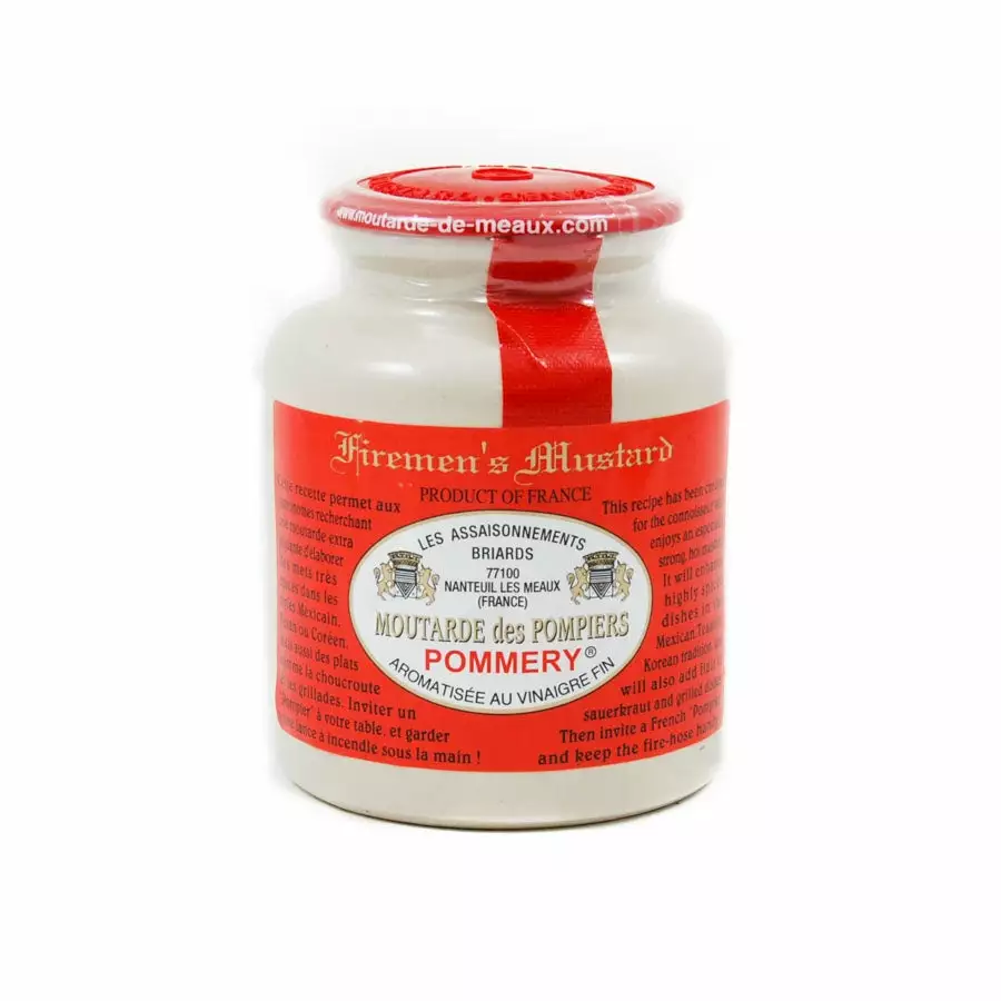 Pommery Firemen's Mustard 250g Ingredients 3 Pommery Firemen's Mustard 250g Ingredients