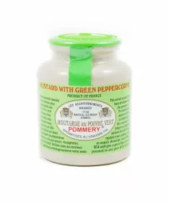 Ingredients Pommery Green Peppercorn Mustard 250g